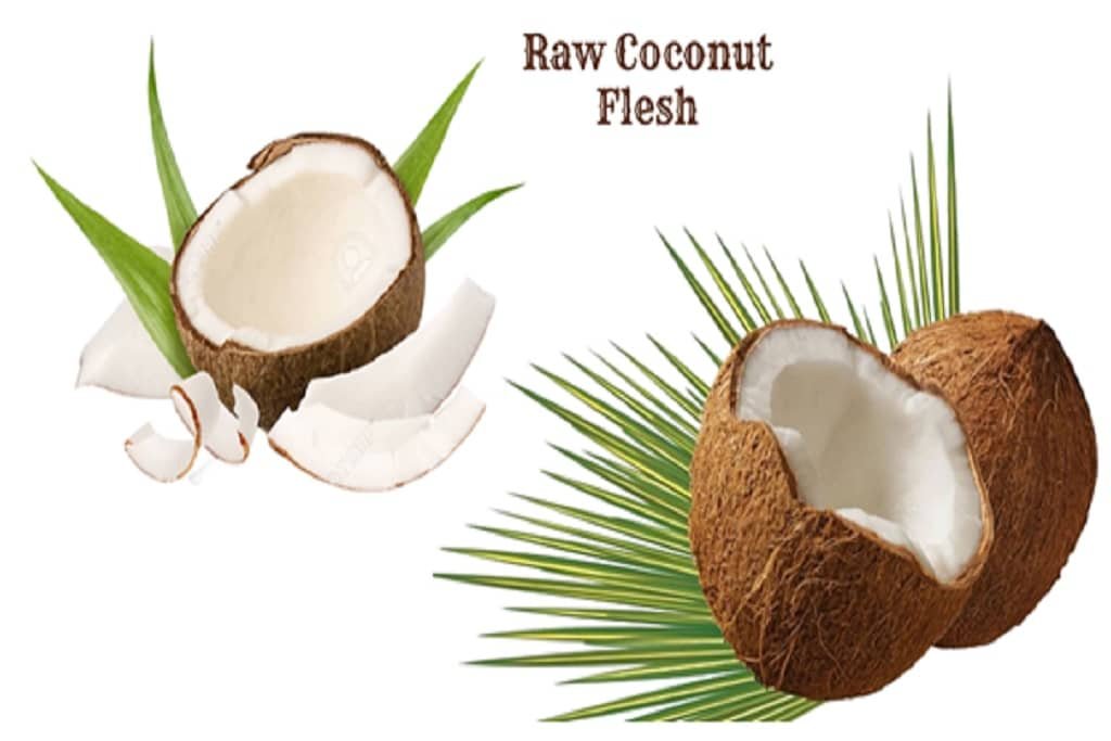 Raw Coconut Flesh