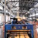 Automatic plate rolling machine